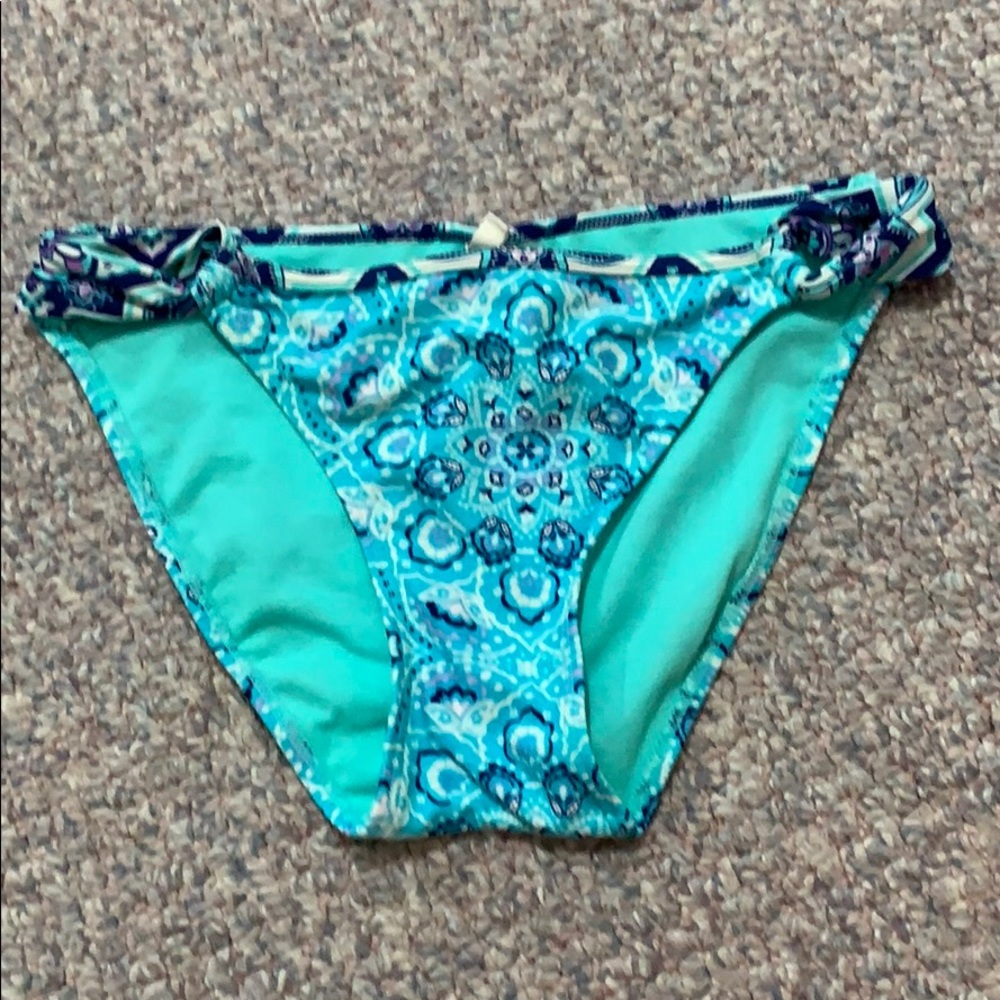 Colorful bathing suit bottoms